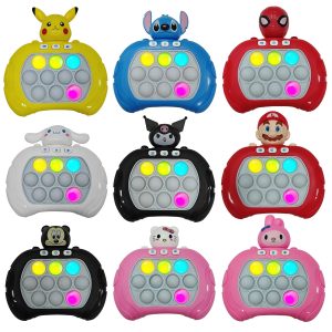 Spider-Man & Stitch Quick Push Bubble Game