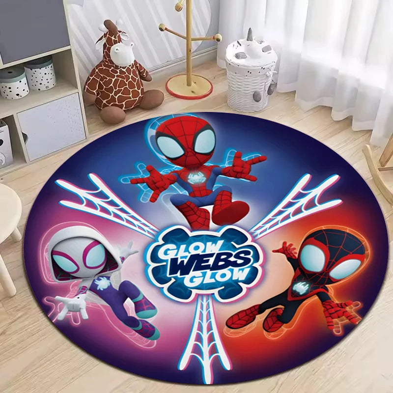 MINISO Marvel Spider-Man Circular Carpet - Image 6