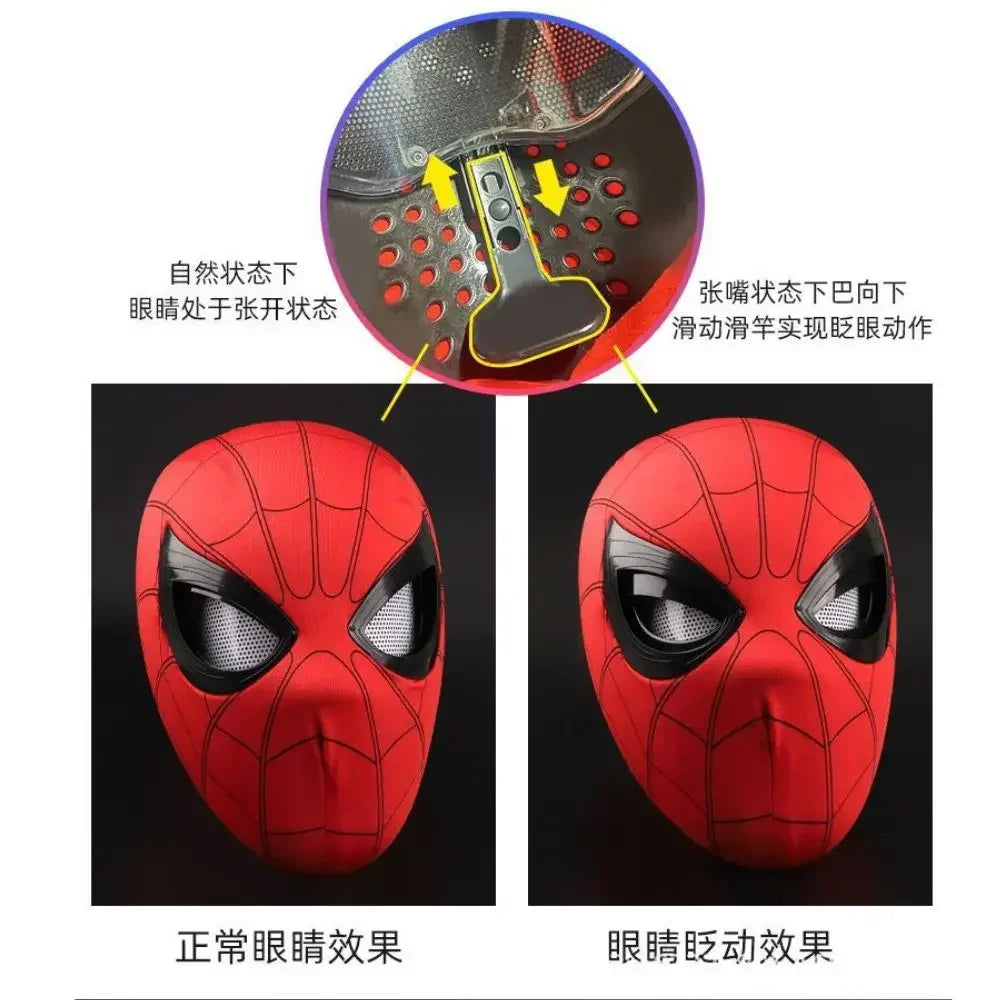 2024 HOT Spider-Man Eye Touch Glow Gwen Mask - Image 3