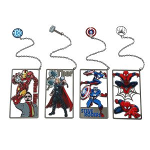 Marvel Metal Bookmark Set