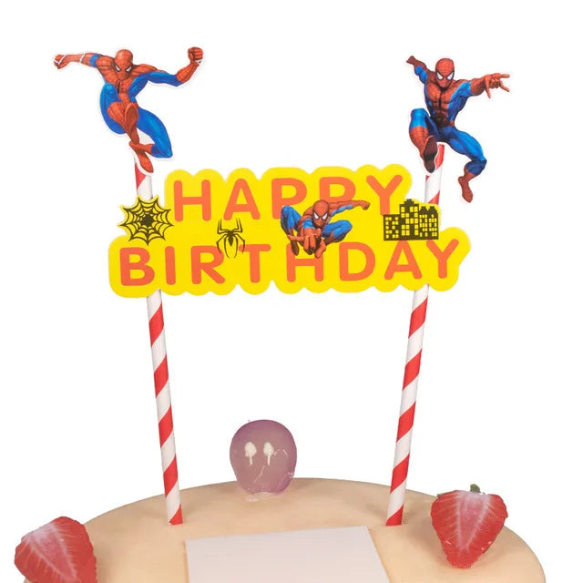 Spider-Man Red Glow Number Candles - Image 4