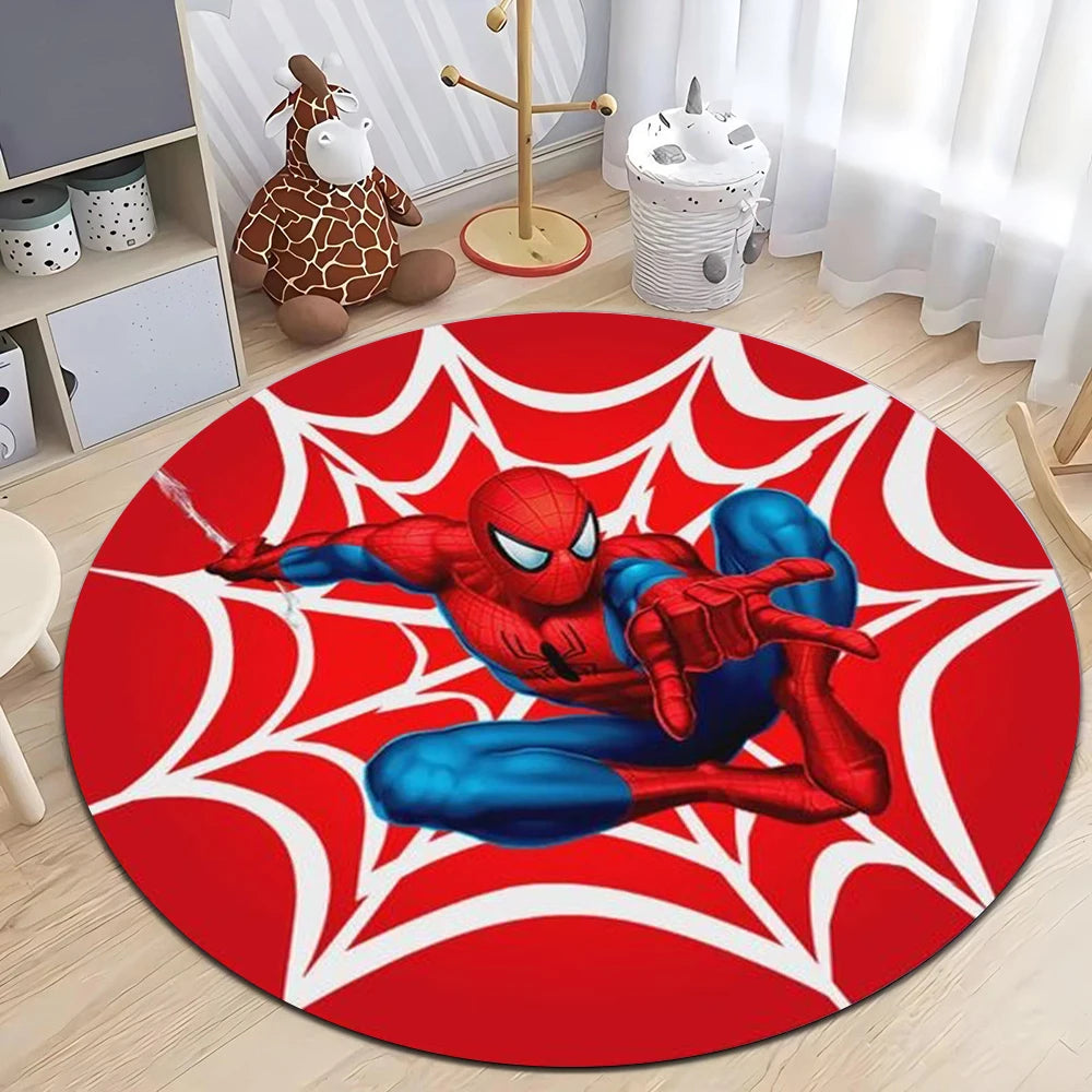 MINISO Marvel Spider-Man Round Rug - Image 6