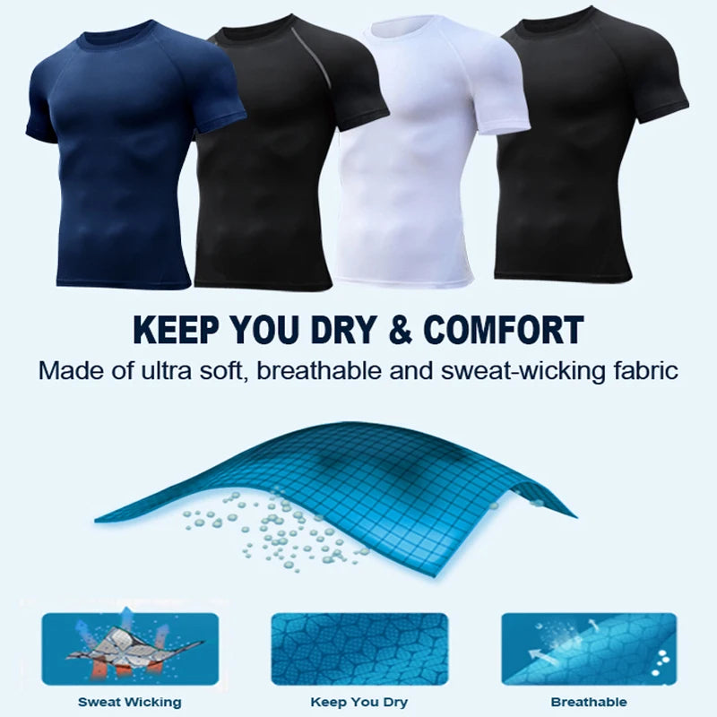 Spider Print Compression Shirts for Men - Image 6